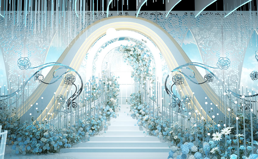 昭通釡香烙馍村水晶厅效果展示